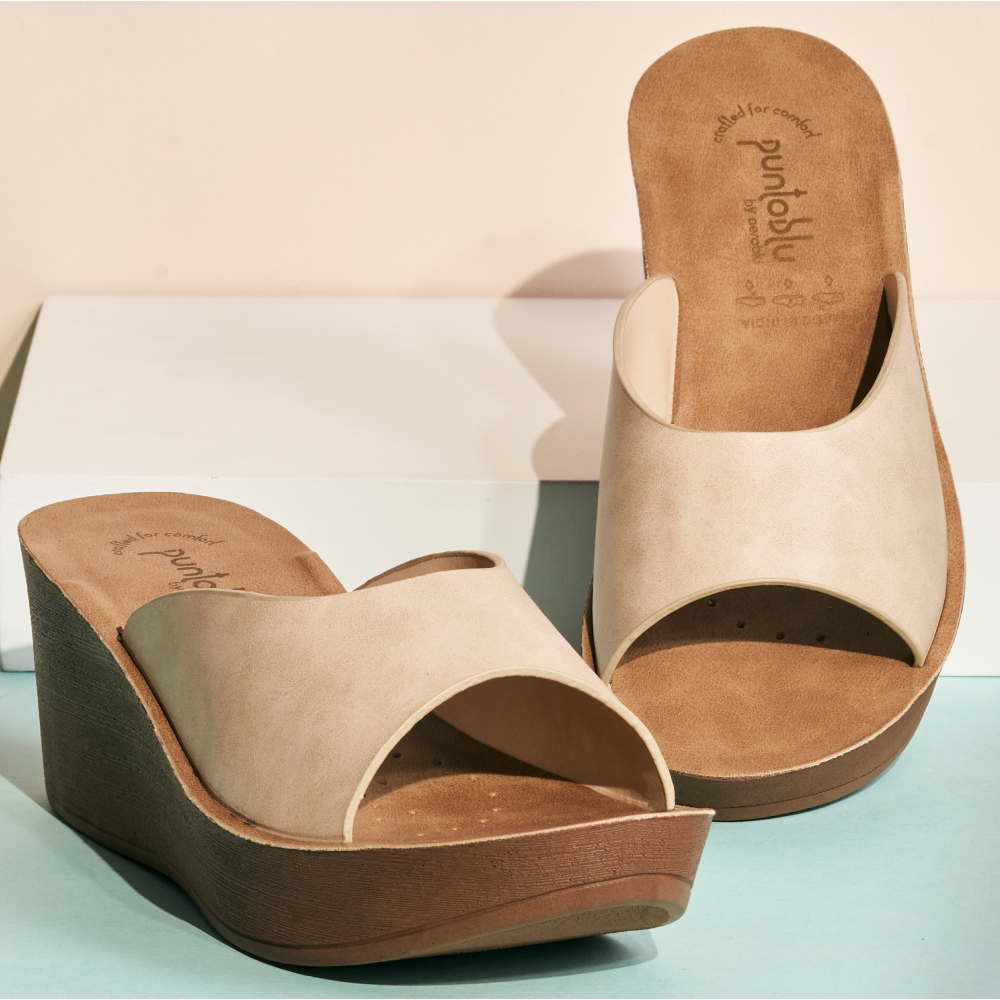 Ethnic Wear High Heel Slip-On Slippers for Women | 0436