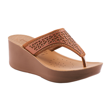 Party Wear High Heel Thong Slippers for Women | 04D9