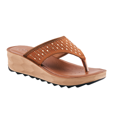 Women’s Party Wear High Heel Slip-On Slippers | 0546