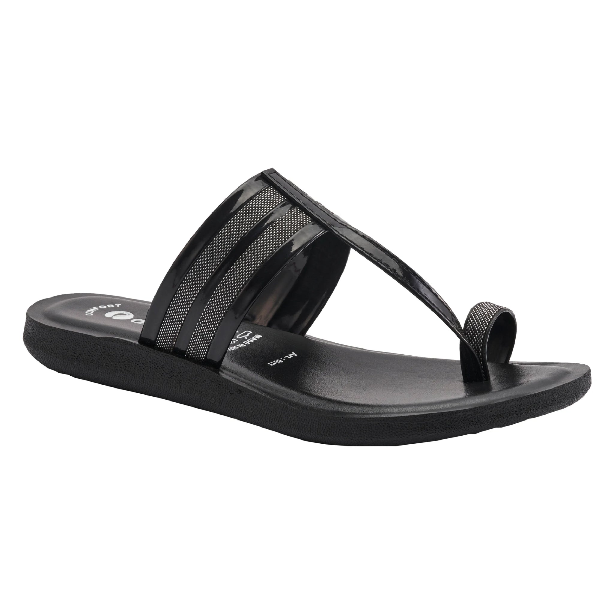 Ethnic Wear Toe Ring Flat Slippers for Women | 061T