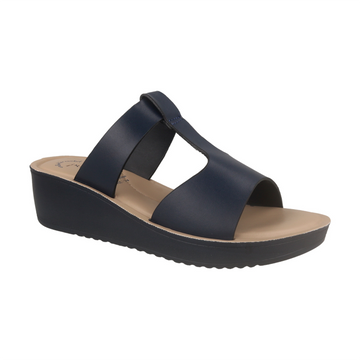 Party Wear Mid Heel Slip-On Slippers for Women | 2344