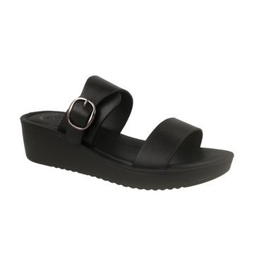 Women’s Party Wear Mid Heel Slip-On Slippers | 2345