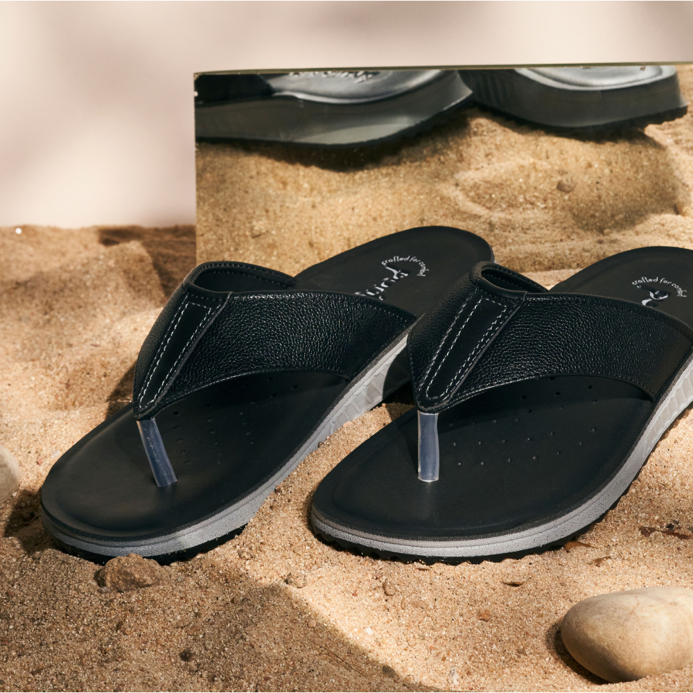 Casual Wear Thong Flat Slippers for Men | 5526