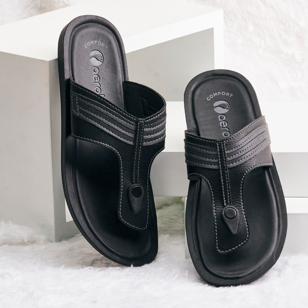 Formal Wear Thong Flat Slippers for Men | 6110