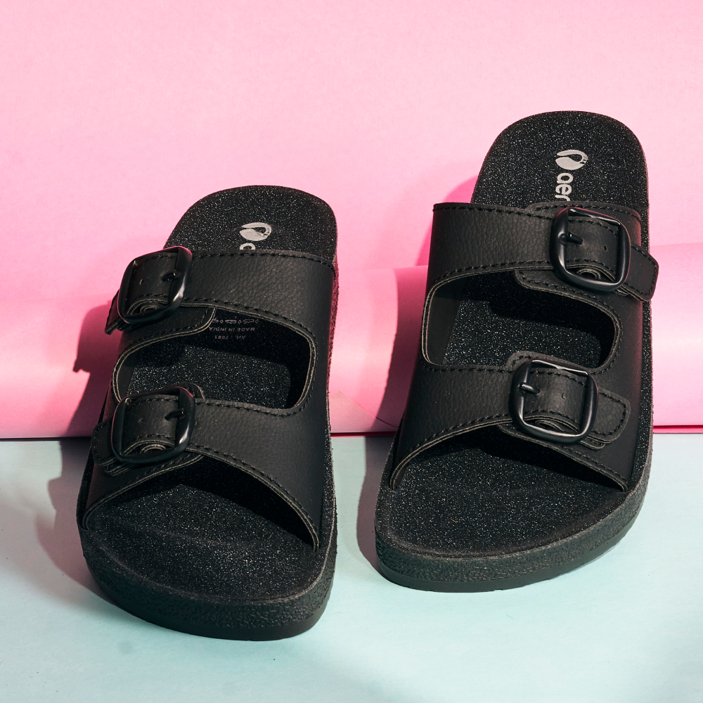 Casual Wear Slip-On Flat Slippers for Women | 7001