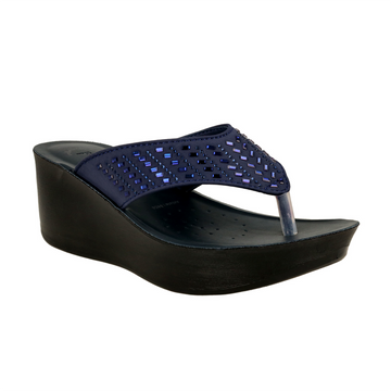 Ethnic Wear High Heel Thong Slippers for Women | 04C6