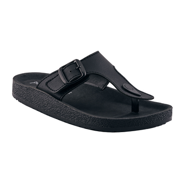 Men’s Casual Wear T-Strap Flat Slippers | CK55