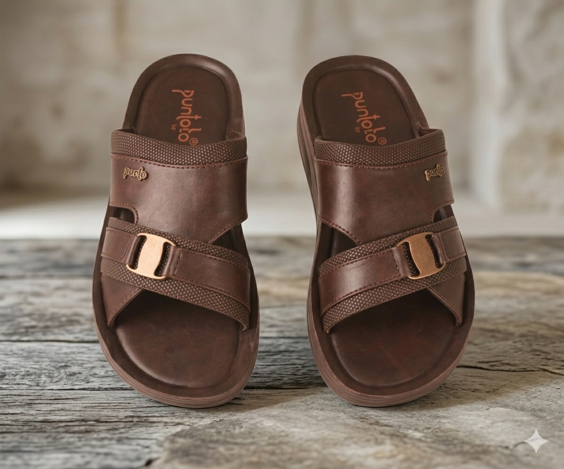 Party Wear flat Slip-On Slipper for Men | FM15