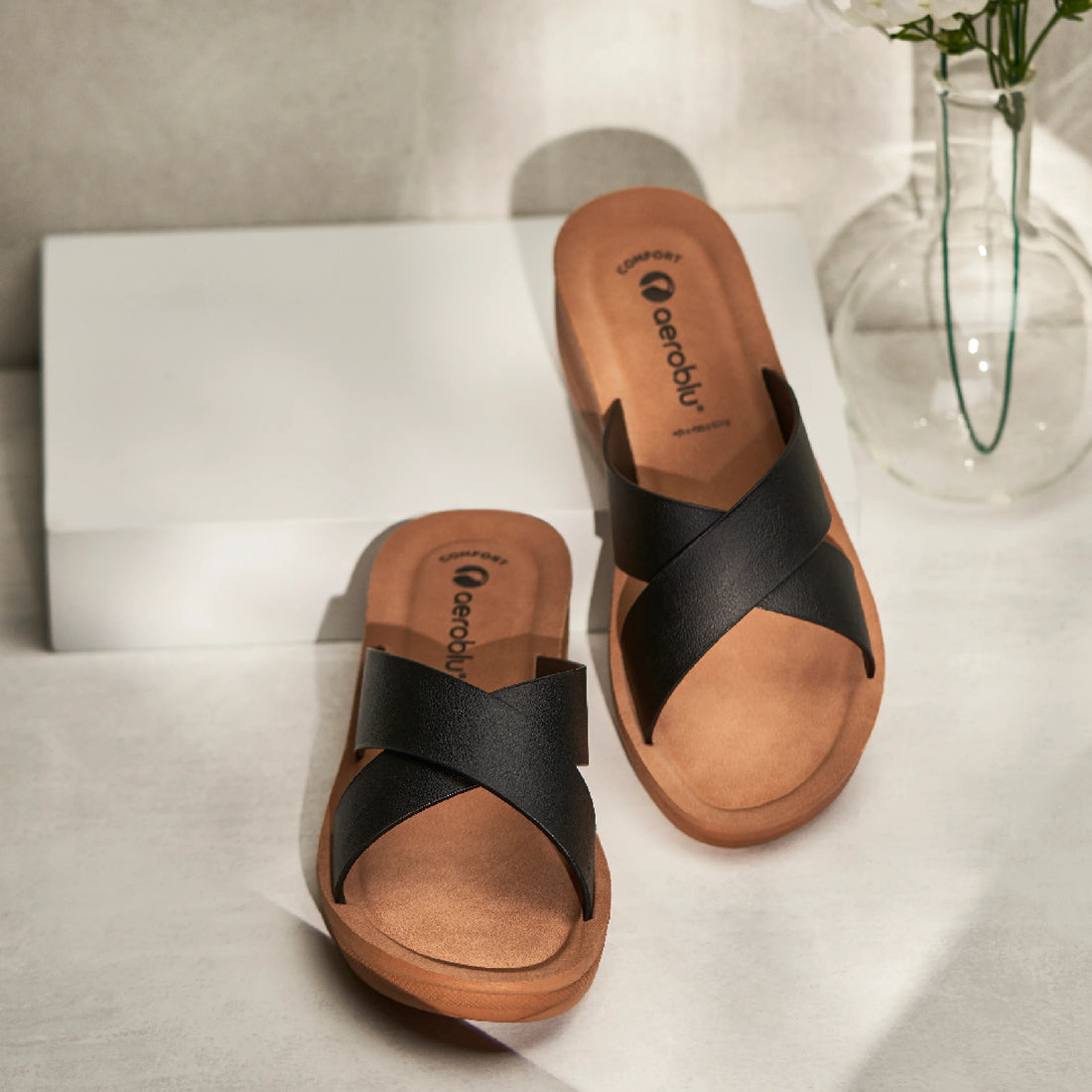 Party Wear Flat Slippers for Women | L404