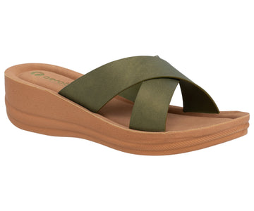 Party Wear Flat Slippers for Women | L404