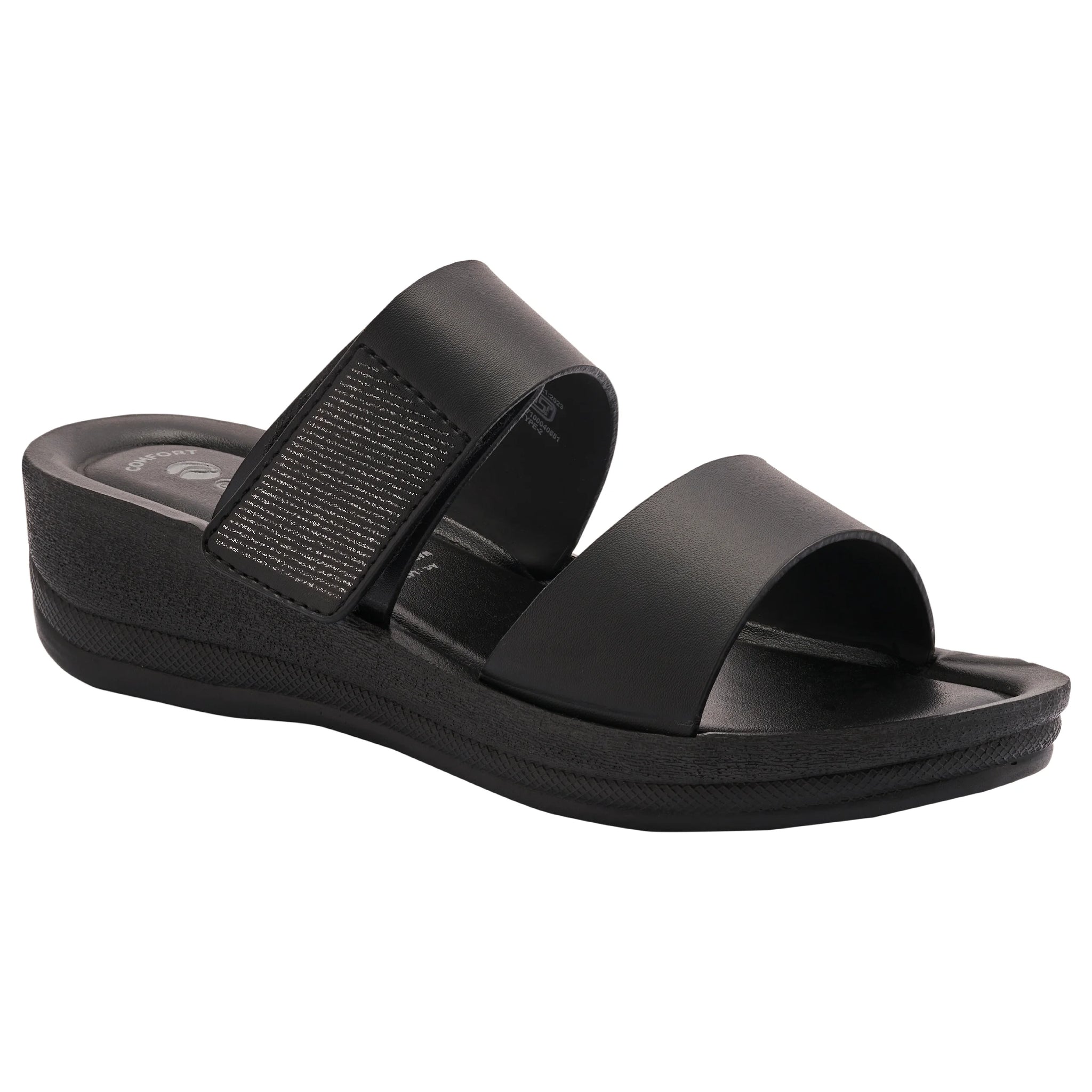 Casual Wear Slide Slippers with Mid heel for Women | L421