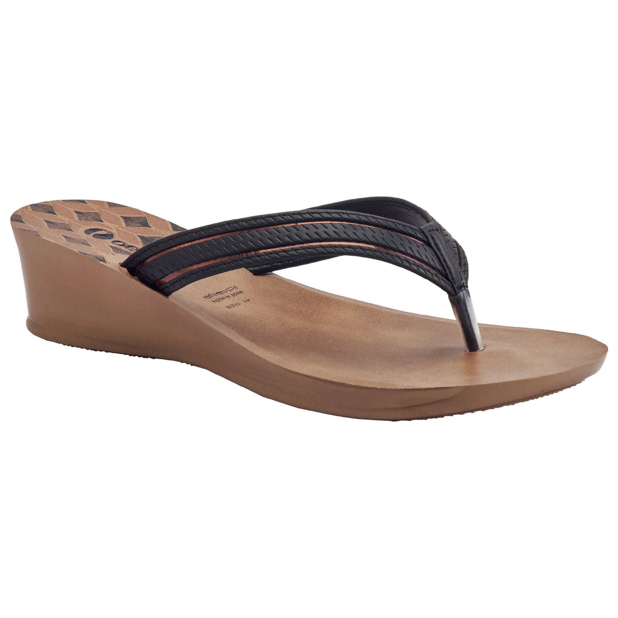 Casual Wear Thong Slippers with Mid heel for Women | OT5D