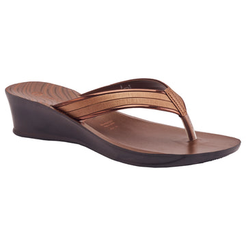 Casual Wear Thong Slippers with Mid heel for Women | OT5F