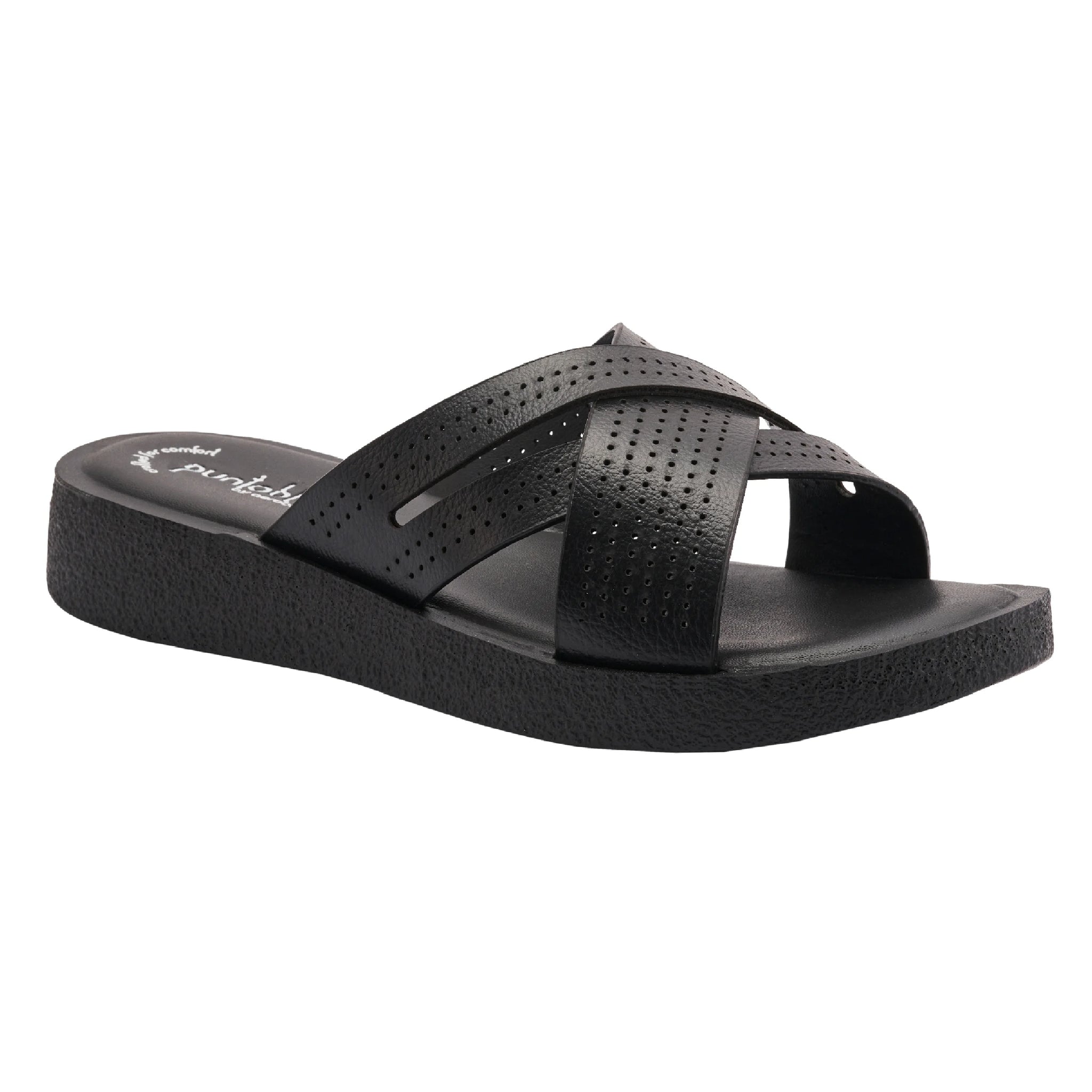 Party Wear Slip-On Flat Slippers for Women | ST04