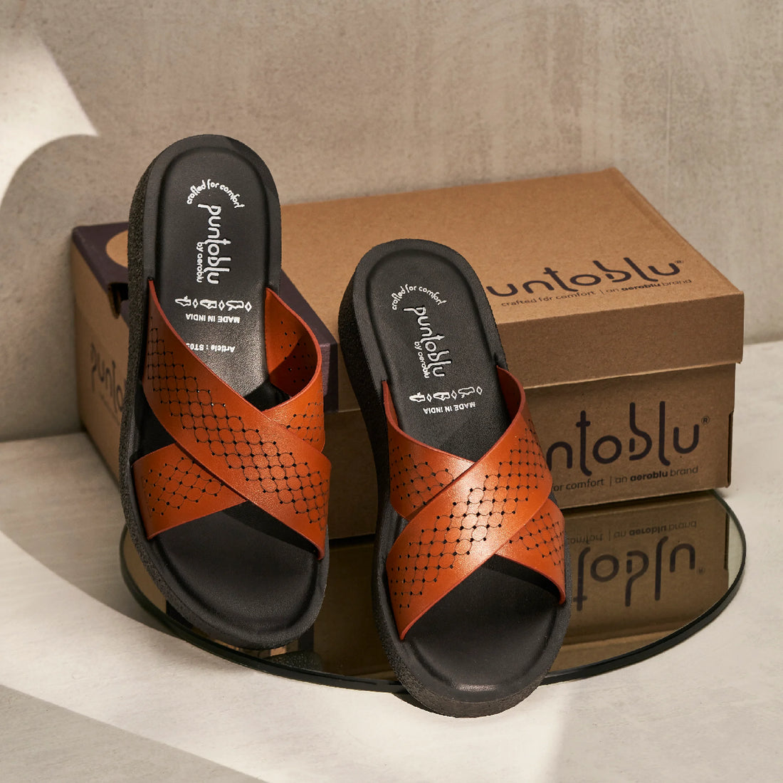 Party Wear Slip-On Flat Slippers for Women | ST05