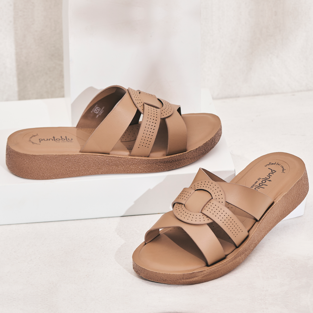 Casual Wear Slip-On Flat Slippers for Women | ST22