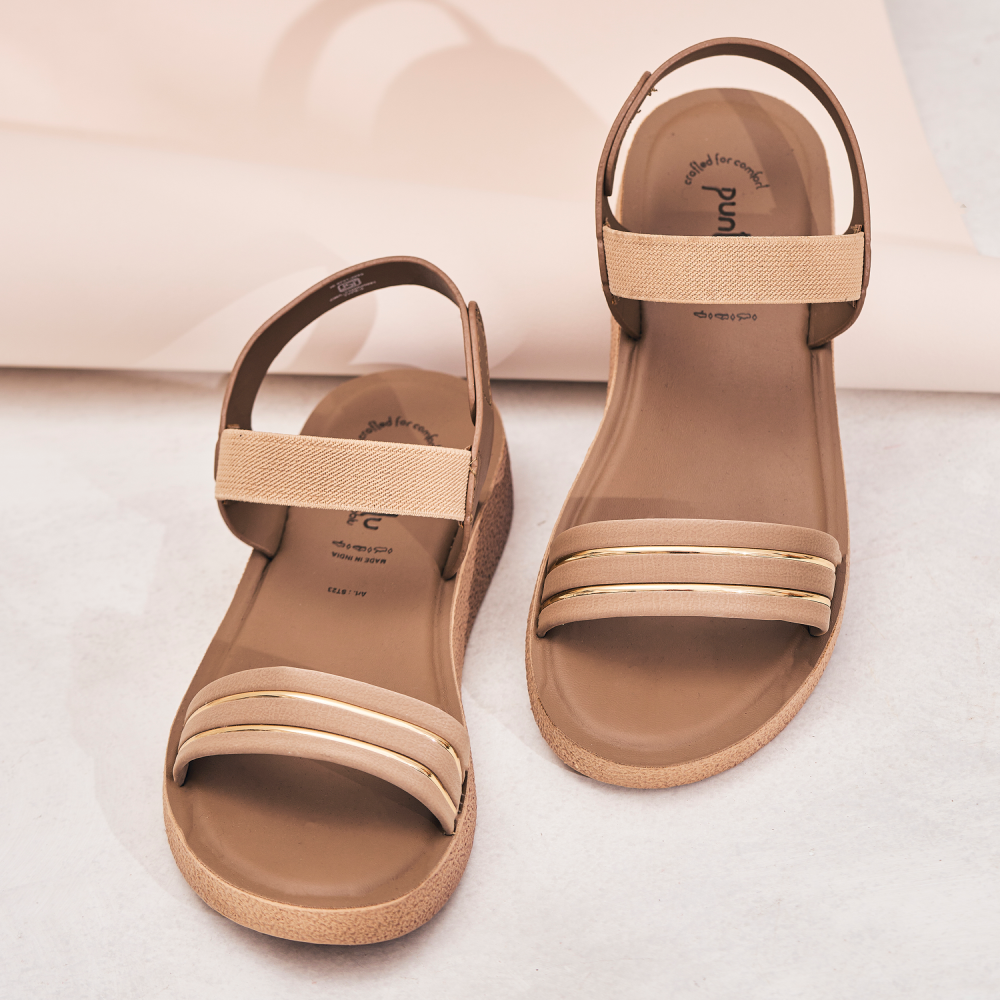 Casual Wear Backstrap Flat Sandals for Women | ST23