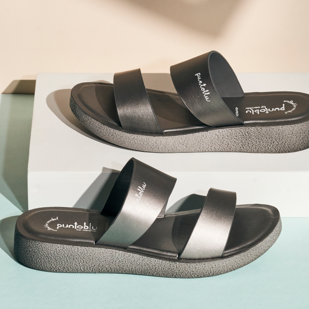 Casual Wear Slip-On Flat Slippers for Women | ST29