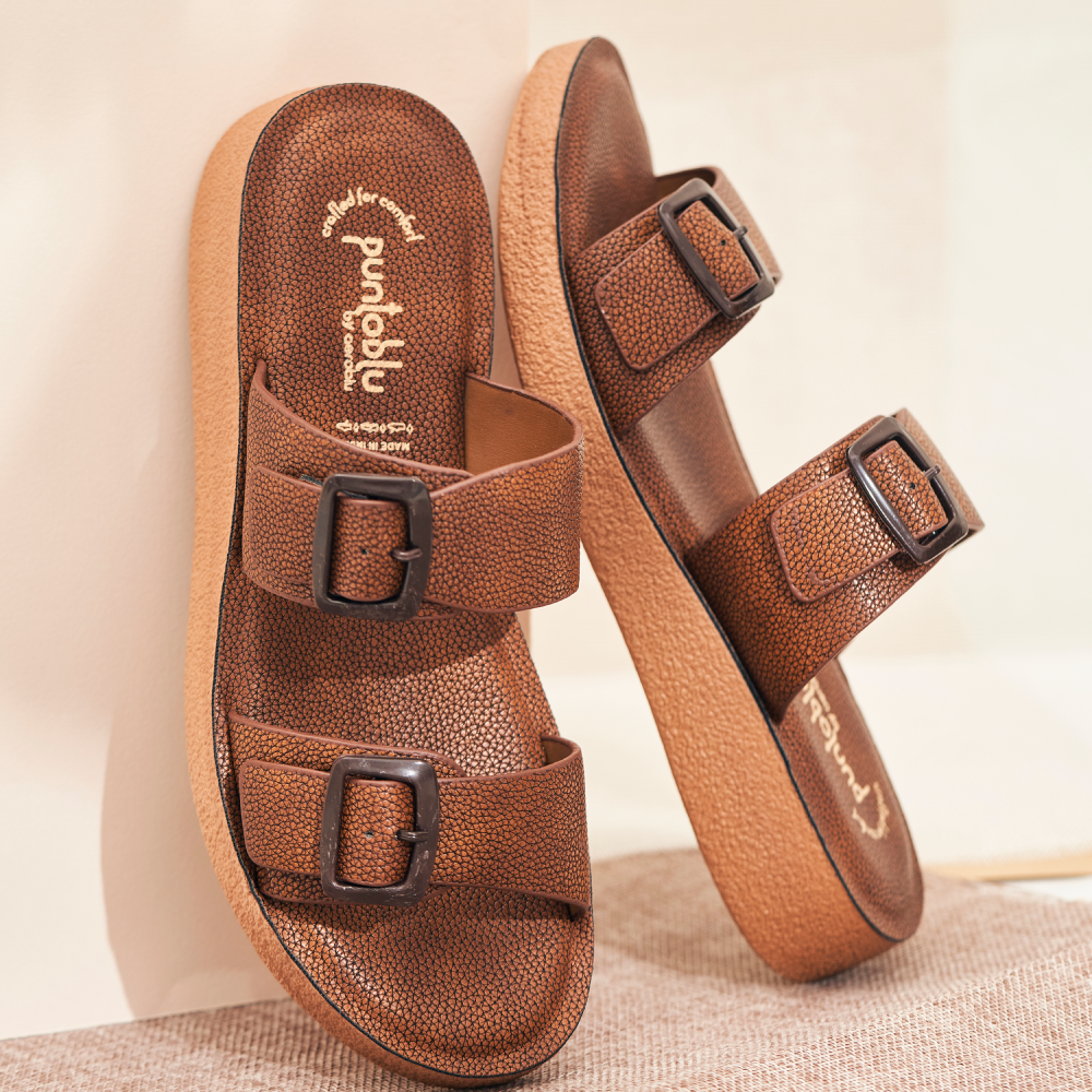 Casual Wear Slip-On Flat Slippers for Women | ST31