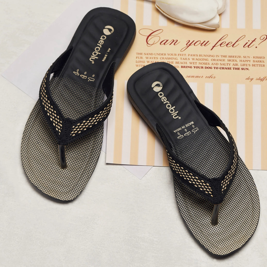 Casual Wear Thong Flat Slippers for Women | SW08